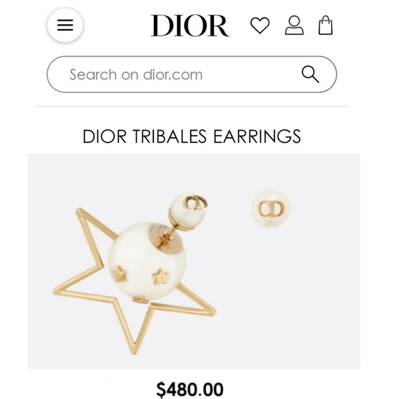 Dior Jewelry - New!🌟Dior Tribal Earrings!🌟